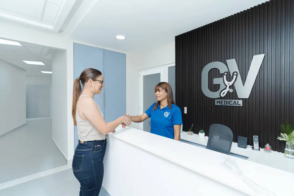 Recepción de GyV Medical
